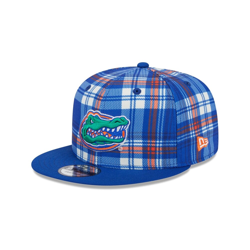 New Era Florida Gators Plaid 9FIFTY Snapback Hat - One Size
